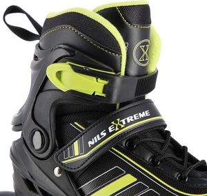 Rolki Nils Extreme NH18191 z wymienną płozą regulowane czarne r. 29-33 9