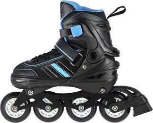 Rolki Nils Extreme NH18191 z wymienną płozą regulowane czarne r. 29-33 4