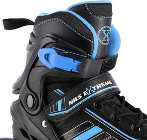 Rolki Nils Extreme NH18191 z wymienną płozą regulowane czarne r. 29-33 9