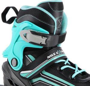 Rolki Nils Extreme NH18190 z wymienną płozą regulowane czarne r. 34-38 11