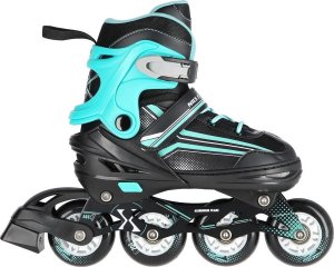 Rolki Nils Extreme NH18190 z wymienną płozą regulowane czarne r. 34-38 1