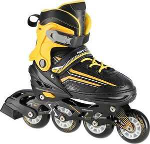 Rolki Nils Extreme NH18190 z wymienną płozą regulowane czarne r. 39-43 3