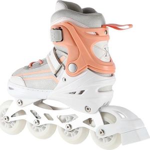 Rolki Nils Extreme NH18190 z wymienną płozą regulowane białe r. 39-43 6