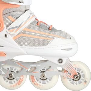 Rolki Nils Extreme NH18190 z wymienną płozą regulowane białe r. 39-43 8