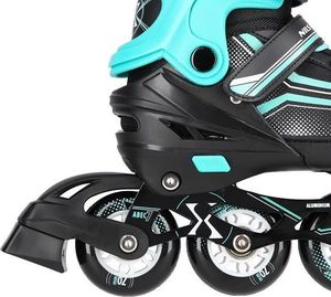 Rolki Nils Extreme NH18190 z wymienną płozą regulowane czarne r. 29-32 6