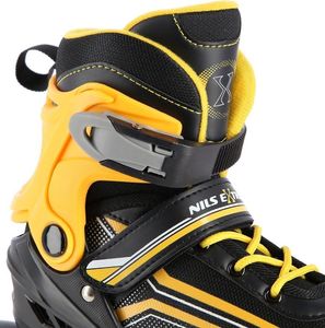 Rolki Nils Extreme NH18190 z wymienną płozą regulowane czarne r. 34-38 10