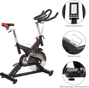 Rower stacjonarny HMS SW7150 mechaniczny indoor cycling 6