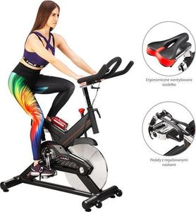 Rower stacjonarny HMS SW7150 mechaniczny indoor cycling 8