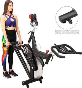 Rower stacjonarny HMS SW7150 mechaniczny indoor cycling 9