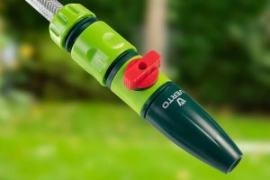 Verto Wąz z automatycznym zwijaczem 20 m +2m (15G891) 7