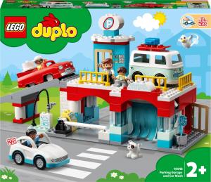 LEGO Duplo Parking piętrowy i myjnia samochodowa (10948) 1