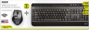 Klawiatura + mysz Port Designs 900901-US 4
