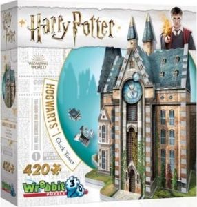 Tactic Wrebbit Puzzle 3D 420 el Hogwarts Clock Tower 1