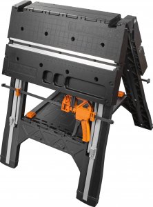 Worx Stół roboczy 78x63cm, w zestawie ściski 2 szt. + złączki 4 s (WX051) 2