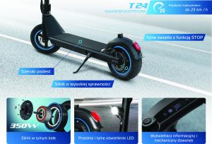 Hulajnoga elektryczna Neoline T24 16