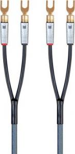 Kabel Monoprice Widły - Widły 1.8m czarny 2