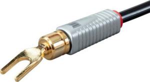 Kabel Monoprice Widły - Widły 1.8m czarny 3