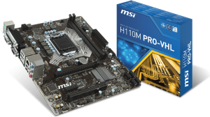Płyta główna MSI H110M PRO-VHL 1
