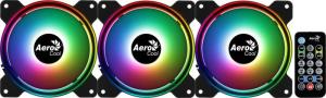 Wentylator Aerocool Saturn 12F ARGB Pro 3-pack + Hub (AEROPGSSATURN12F-A-P) 2