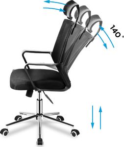 Krzesło biurowe Huzaro Manager 2.1 Czarne 5