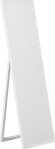 Beliani Lustro stojące białe Torcy 2
