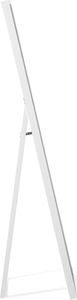 Beliani Lustro stojące białe Torcy 4