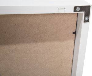 Beliani Lustro stojące białe Torcy 7