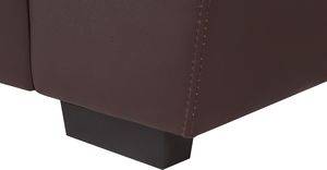 Beliani Sofa 2-osobowa brązowa VOGAR 7