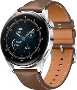 Smartwatch Huawei Watch 3 Classic Srebrny/Brązowy 1