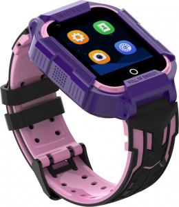 Smartwatch Garett Kids Neon 4G Czarno-fioletowy 2