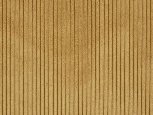 Beliani Zestaw 2 krzeseł do jadalni sztruksowy żółty LOVERNA 6