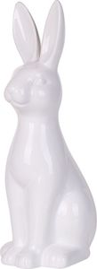 Beliani Figurka królik biała PAIMPOL 1