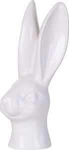 Beliani Figurka głowa królika biała GUERANDE 3