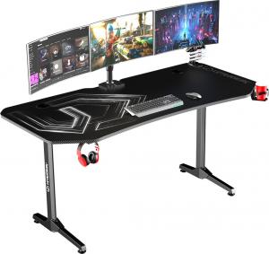 Biurko Ultradesk Frag XXL Czarne 160 cmx75 cm 2