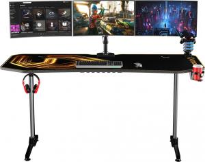 Biurko Ultradesk Frag Złote 160 cmx75 cm 3