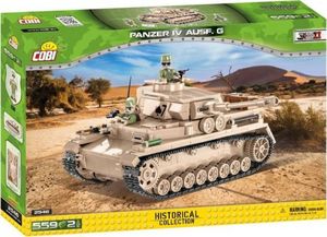 Cobi Historical Collection WWII Czołg PANZER IV AUSF.G (2546) 1