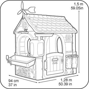 Feber Domek dla dzieci Eco* House 7