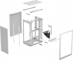 Obudowa Ssupd Meshlicious TG biała (G99.OE759W.00) 7