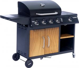 Activa Grill ogrodowy gazowy Madera 4+1 ruszt 65x40 cm 3