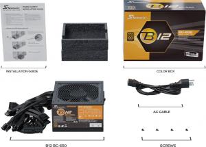 Zasilacz SeaSonic B12 BC 650W (B12-BC-650) 5