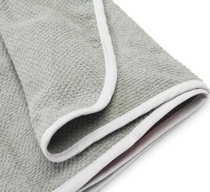 Sensillo OKRYCIE KĄPIELOWE RĘCZNIK KREPA 100X100 CM SZARY 4184/5022 3