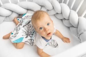 Sensillo PIELUCHA MUŚLINOWA 70X80 CM LAS BIAŁY 0972 / 6234 3