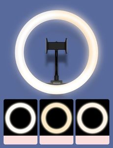 Lampa pierścieniowa Baseus LED Selfie CRZB10-A01 + Mini statyw czarny 13
