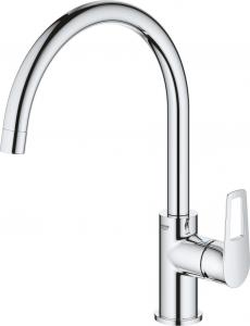 Bateria kuchenna Grohe BauLoop stojąca chrom (31368001) 2