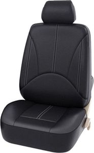 CGAuto AG338E POKROWCE SKÓRZANE FOTELE EKO SKÓRA CZARNE 2