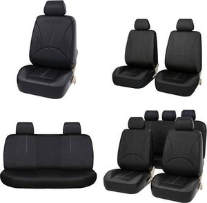 CGAuto AG338E POKROWCE SKÓRZANE FOTELE EKO SKÓRA CZARNE 5