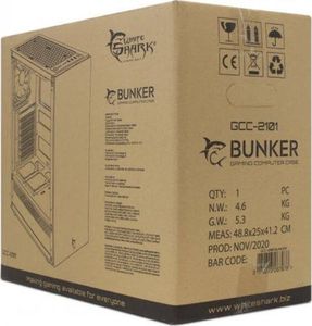 Obudowa White Shark Bunker (GCC-2101) 7