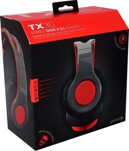 Słuchawki Gioteck TX30 Czerwone (TX30NSW-11-MU) 5