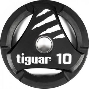 Tiguar tiguar talerz olimpijski PU 10 kg obciążenie TI-WTPU01000 1