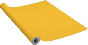 vidaXL Okleina meblowa, złota, wysoki połysk, 500x90 cm, PVC 2